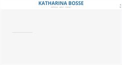 Desktop Screenshot of katharinabosse.com